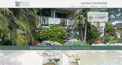 Desktop Screenshot of beachcreekresort.com